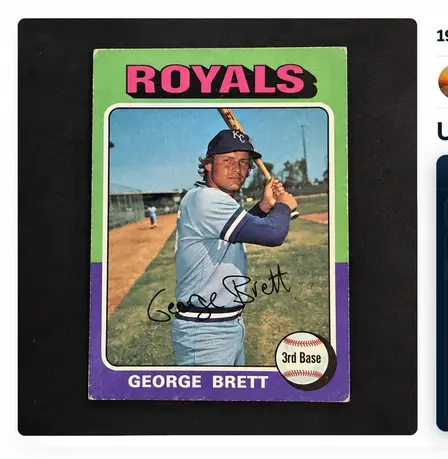 1975 Topps #228 George Brett RC
